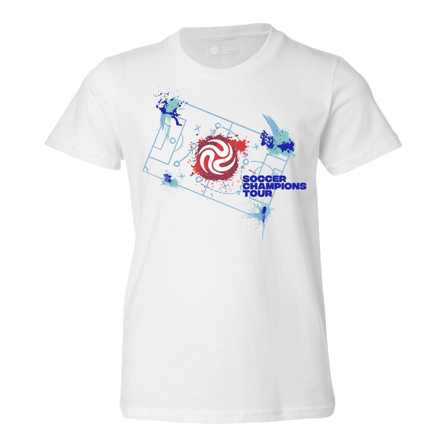 Youth Soccer Champions Tour Impact White Tee